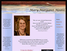 Tablet Screenshot of marymargaretmoore.com